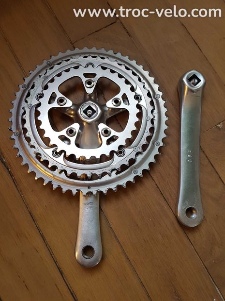 Pédalier CAMPAGNOLO Mirage 52/42/32 T - 2