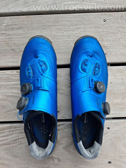 Chaussures shimano s phyre xc-902 bleues taille 42
