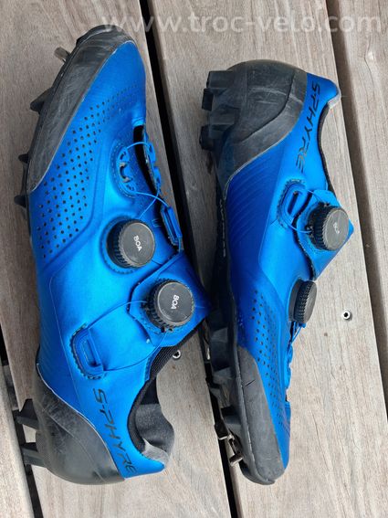 Chaussures shimano s phyre xc-902 bleues taille 42 - 2