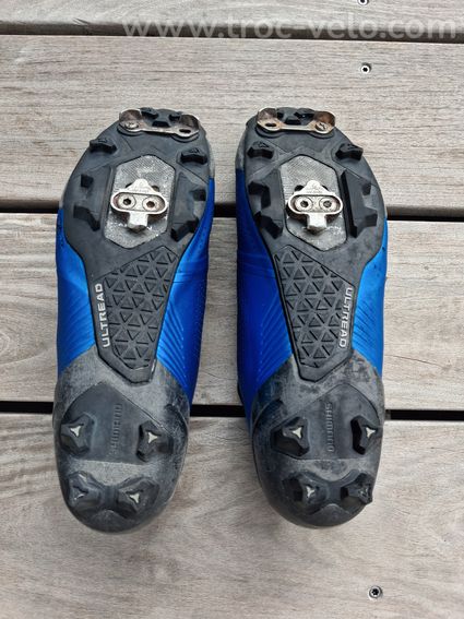 Chaussures shimano s phyre xc-902 bleues taille 42 - 3