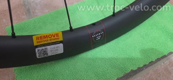 Paire de Roues Reserve 34 37 Tune Climber Skyline Nano Neuve - 9