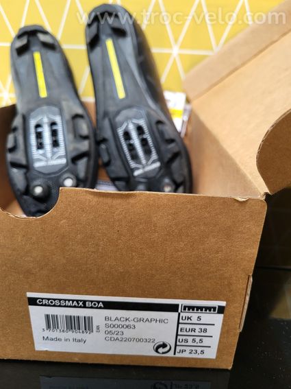 Chaussures MAVIC Crossmax BOA T38 VTT/Gravel TBEG - 5