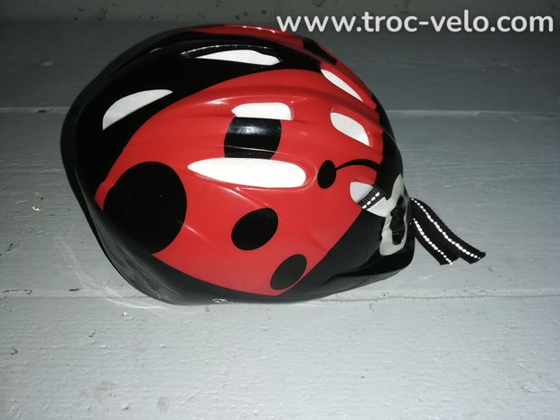 Casque vélo enfant coccinelle nakamura - 1