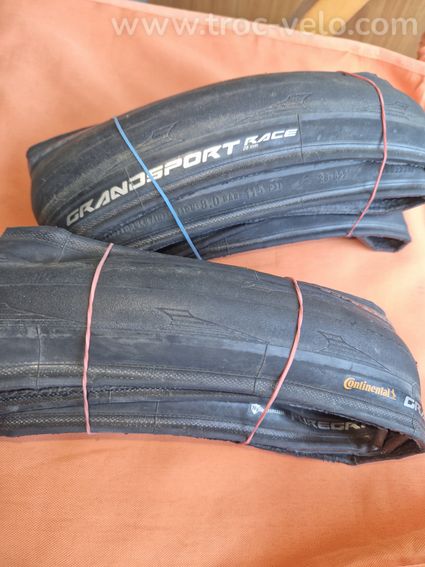 2 Pneus continental pure grip grand sport 700×28 - 2