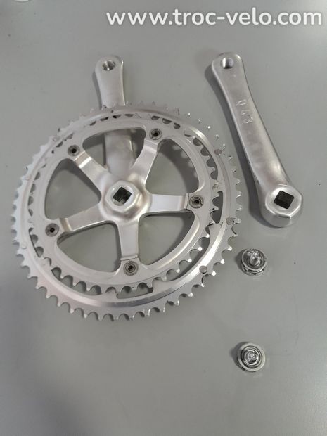 Pédalier campagnolo mirage double 52x42 - 8