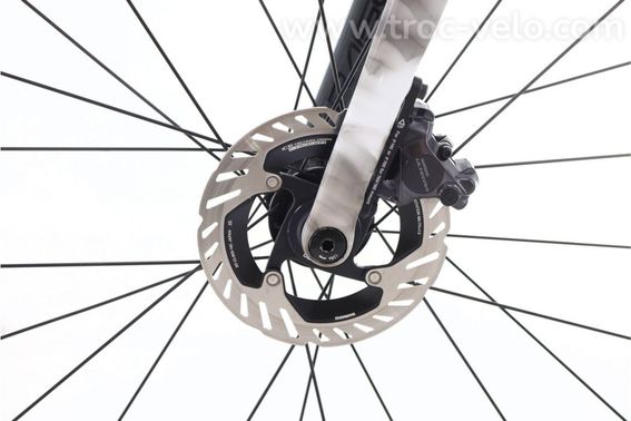 Produit Reconditionne Megamo Raise 05 Di2 12v Blanc Velo De Route Tres Bon Etat - 7