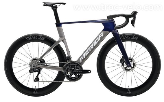 Vélo de route MERIDA Reacto Pro Dura Ace Di2 – Taille M – 2026