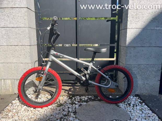 BMX enfant 16´ Wipe 500 Gris 5-7 ans - 3