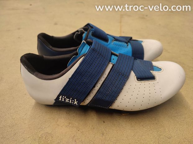 Chaussures FIZIK Tempo R1 Powerstrap Movistar 42.5 - 1