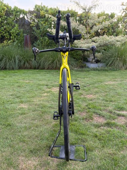 Vélo tri Felt IA Adv 105 (2022) T54 carbone vert chartreuse - 3