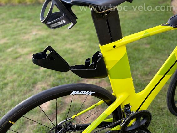 Vélo tri Felt IA Adv 105 (2022) T54 carbone vert chartreuse - 5