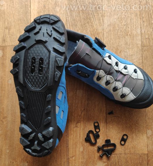 Chaussures de vélo VTT pour pédales automatiques T39 - 2