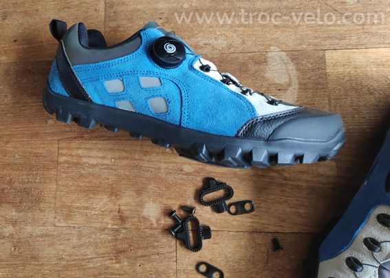 Chaussures de vélo VTT pour pédales automatiques T39 - 3