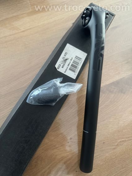 Tige de selle ENVE CARBON 25,4 300mm di2 recul 25mm NEUVE -70% - 3