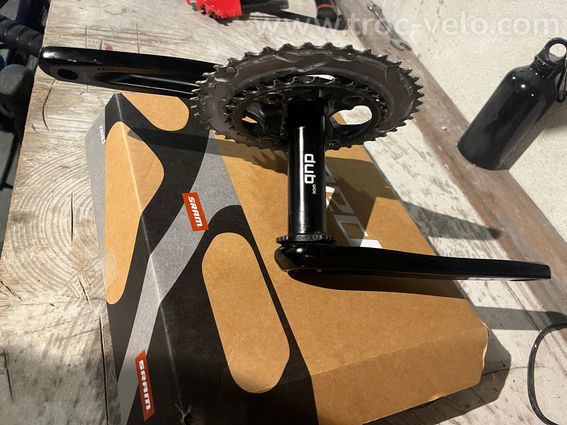 Pédalier Sram Rival AXS dub Wide 46/33 172,5mm - 3