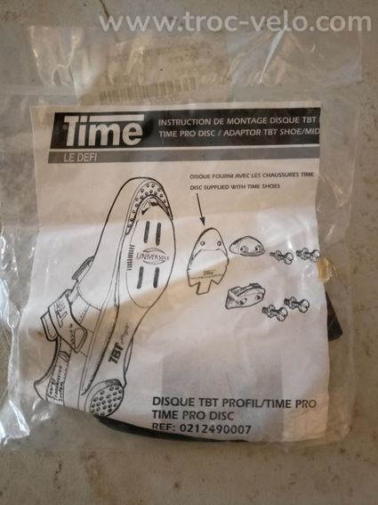 Cale insert ancienne cale time - 2