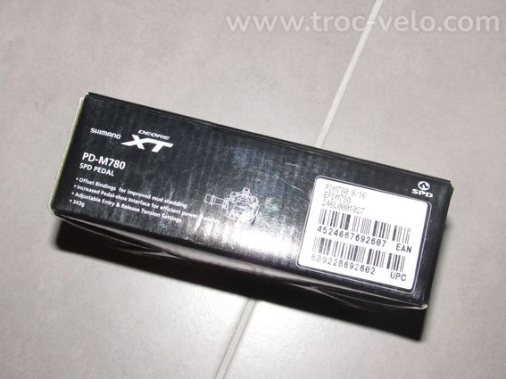 pedales vtt shimano PD-M780 neuves - 2
