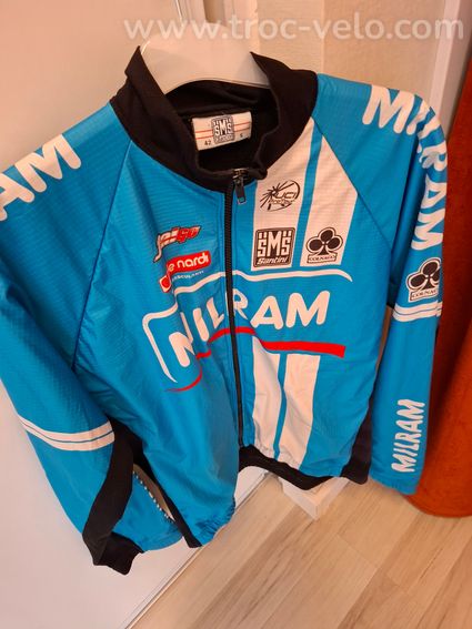 BLOUSON MILRAM MANCHES LONGUES SANTINI SMS