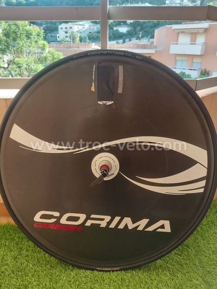 Roue lenticulaire Corima carbone boyau