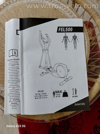 Vélo d'appartement ellyptique DOMYOS - 4