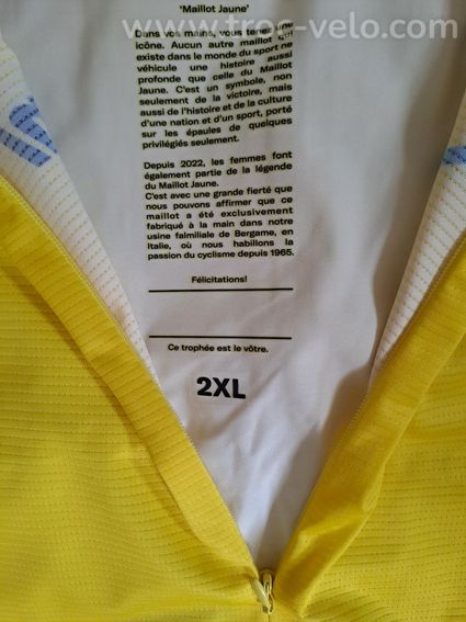 Maillot tdf femmes 2023 - 2