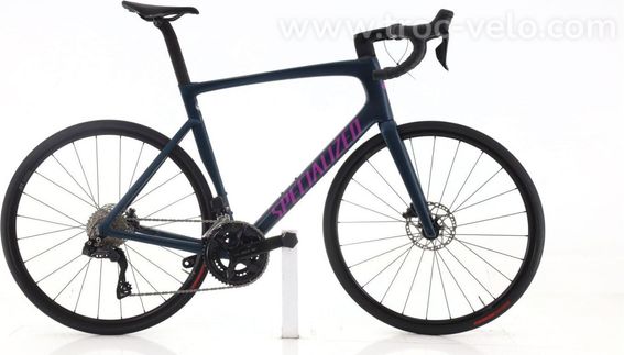 Produit Reconditionne Specialized Tarmac Sl7 Di2 12v Bleu Velo De Route Tres Bon Etat