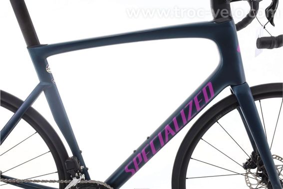 Produit Reconditionne Specialized Tarmac Sl7 Di2 12v Bleu Velo De Route Tres Bon Etat - 2