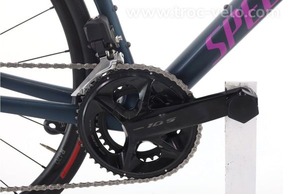 Produit Reconditionne Specialized Tarmac Sl7 Di2 12v Bleu Velo De Route Tres Bon Etat - 4