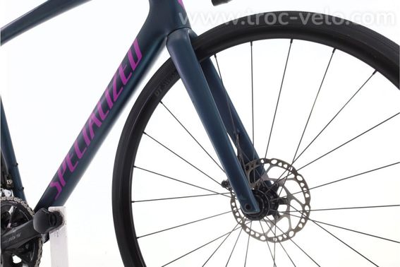 Produit Reconditionne Specialized Tarmac Sl7 Di2 12v Bleu Velo De Route Tres Bon Etat - 5