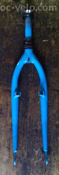 Fourche 24" pouces rigide Vtt / Bmx / Dirt, Suncross a patins en Tbé avec son jeu de direction - 2