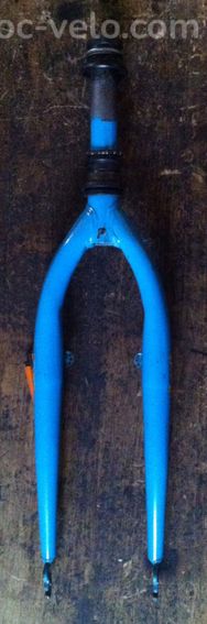 Fourche 24" pouces rigide Vtt / Bmx / Dirt, Suncross a patins en Tbé avec son jeu de direction - 3