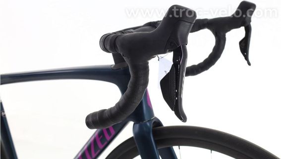 Produit Reconditionne Specialized Tarmac Sl7 Di2 12v Bleu Velo De Route Tres Bon Etat - 6