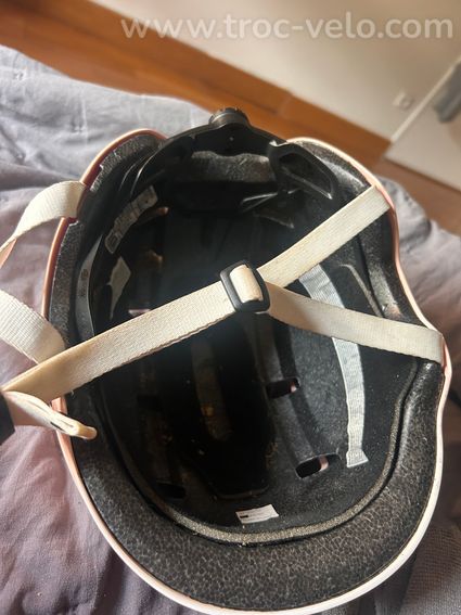 Vélo décatlhon ville avec casque cadena et lumière - 11