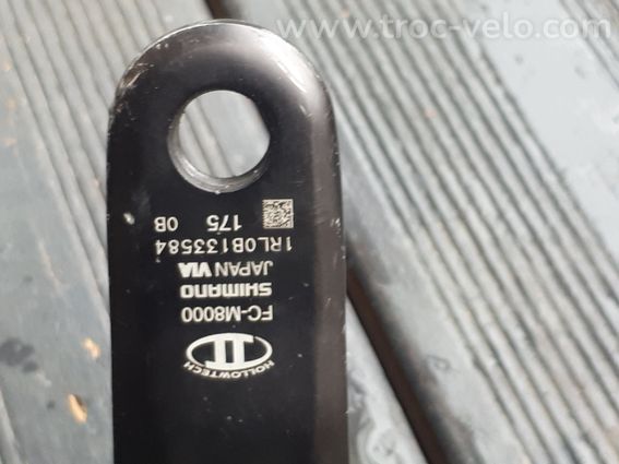 PEDALIER SHIMANO XT 2 X 11 vitesses M8000 - 3