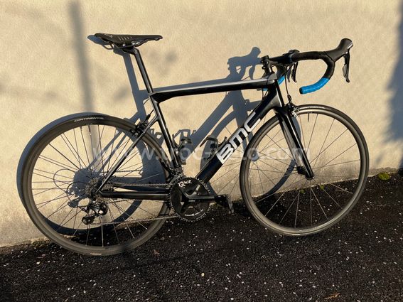 Vélo route BMC Teammachine SLR02 noir/gris - BMC - 69650 - Troc Vélo