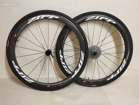 Roues carbone Zipp 303 firecrest à pneus, vélo route course
