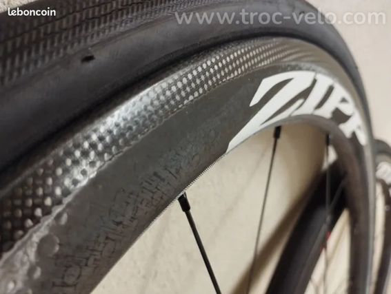 Roues carbone Zipp 303 firecrest à pneus, vélo route course - 4