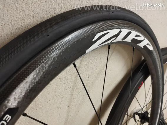 Roues carbone Zipp 303 firecrest à pneus, vélo route course - 5