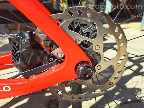 Pinarello F1 carbon Formula Red RS171 shimano 105 12V Taille 51,5 - 8
