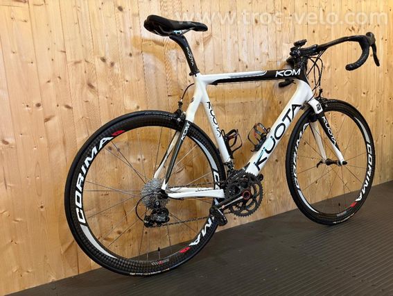 Superbe Kuota KOM EVO XL - Campagnolo Super Record 11v - Corima Aero+ - Très bon état - 4