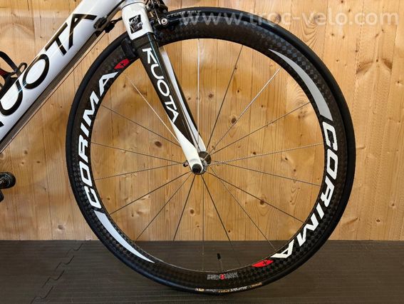 Superbe Kuota KOM EVO XL - Campagnolo Super Record 11v - Corima Aero+ - Très bon état - 10