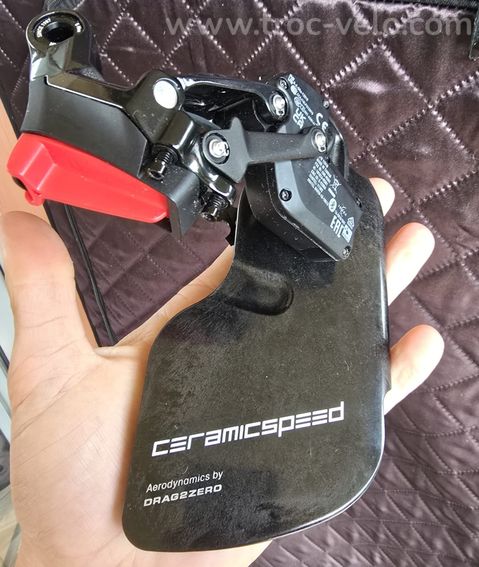 Chape de dérailleur ospw coated ceramicspeed sram AXS noir  + dérailleur Sram Force  Produits neufs  - 2