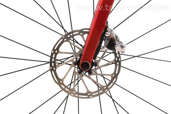 Produit Reconditionne    Ridley Fenix Slic Axs 12v    Rouge   Velo De Route   Tres Bon Etat - 7