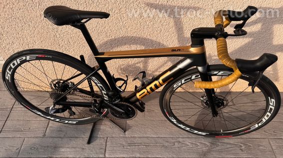 🔥BMC Teammachine SLR01 ONE 2021 – SRAM RED AXS Quarq – Scope R4 – Taille 47🔥
