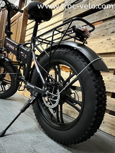 Vélo à pédales assistées Bici elettrica FAT BIKE - 1