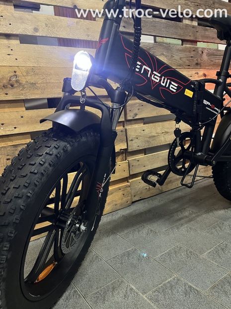 Vélo à pédales assistées Bici elettrica FAT BIKE - 2