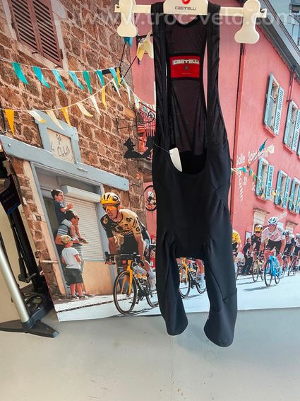 Collant Castelli 3/4 corsaire Sorpasso S Noir