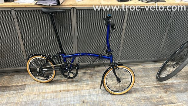 Brompton P line bolt blue lacquer EDITION SPÉCIALE  - 2