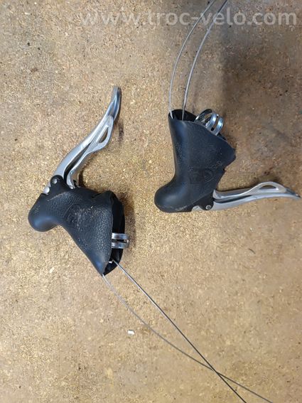 Paire De Manettes De Dérailleur Campagnolo Daytona - 2