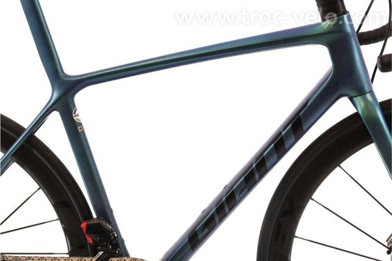 Produit Reconditionne Giant Tcr Advanced Sl 0 Axs 12v Bleu Velo De Route Tres Bon Etat - 2